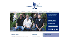 Desktop Screenshot of fysiotherapie-ruesink.nl